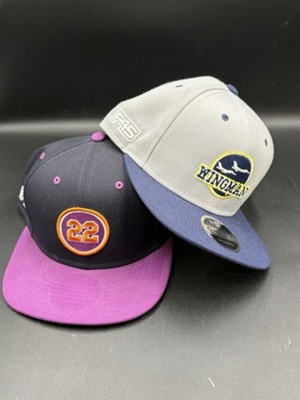 Rare F45 New Era Snapback Hat Bundle: 22 & Wingman